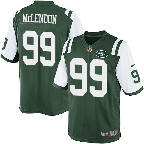 Youth Limited Steve McLendon Nike Jersey Green Home - #99 NFL New York Jets